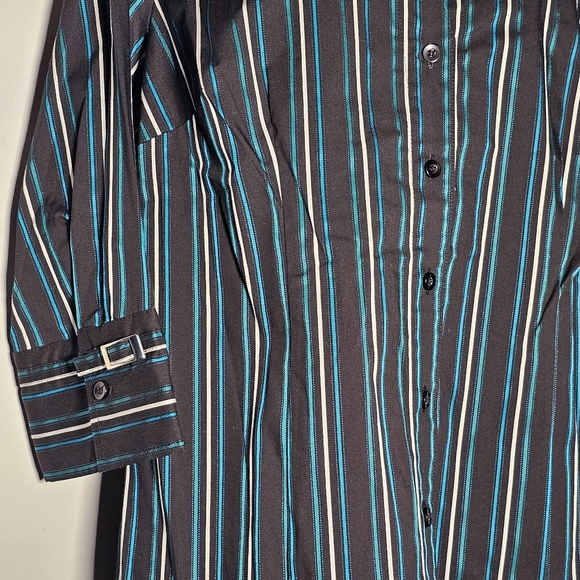 Alfani Petite 3/4 sleeve button up top size Petite 14 - Picture 6 of 8